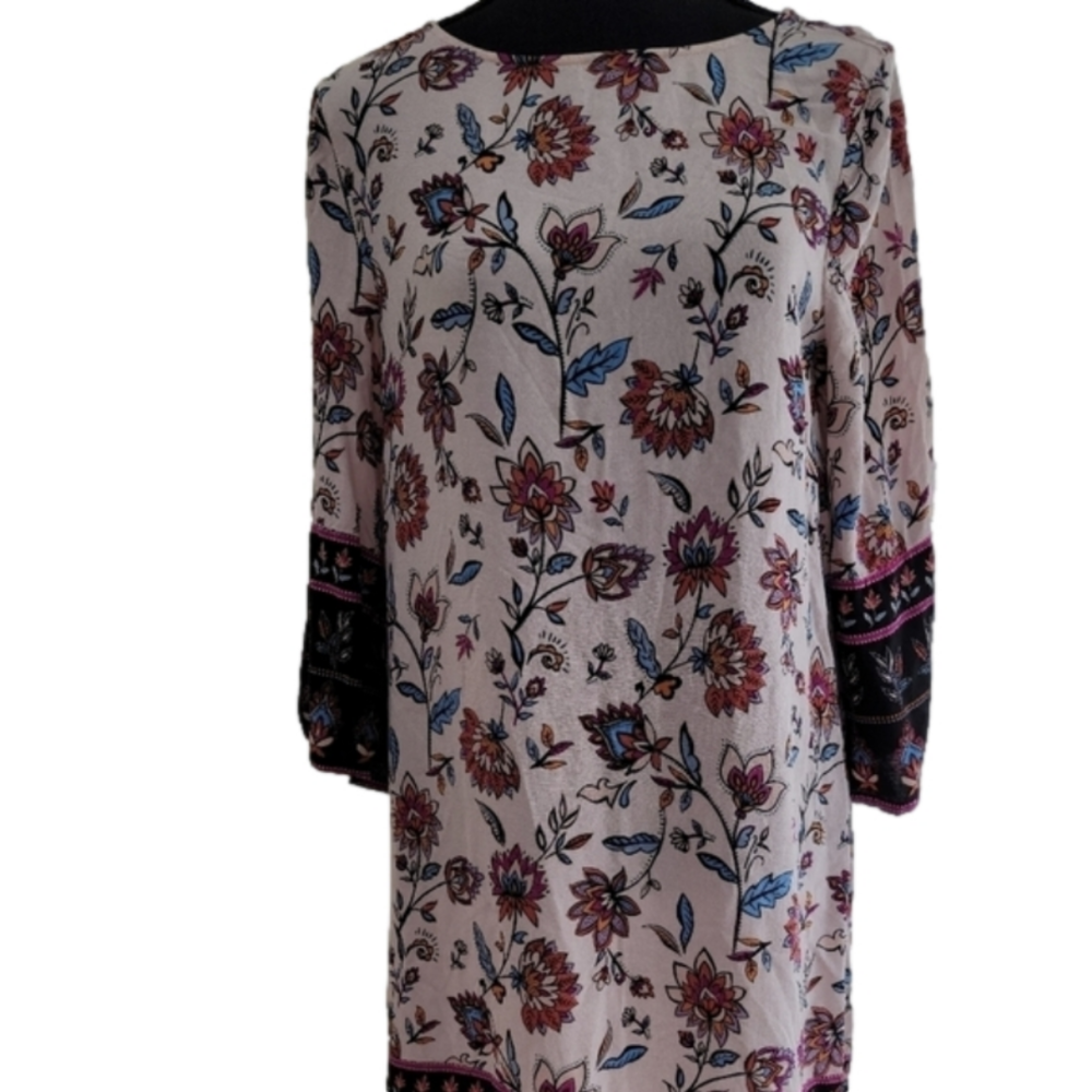 BEACHLUNCHLOUNGE Floral Sheath Dress Size Small